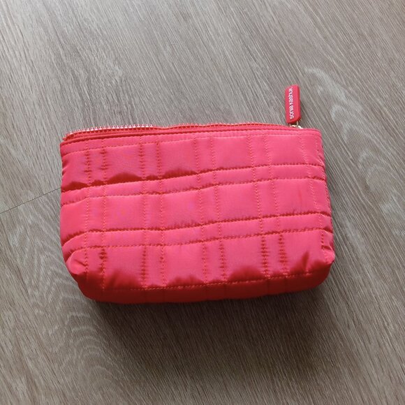 NEW Women's Small Makeup Pencil Bag Bright Red Target - Picture 3 of 3